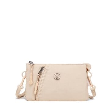 Smart Bags Mikro Poly Kumaş Uzun Askılı Kadın Cüzdanı 3343 Bej
