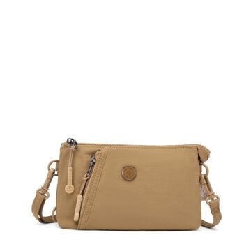 Smart Bags Mikro Poly Kumaş Uzun Askılı Kadın Cüzdanı 3343 A.Kahve