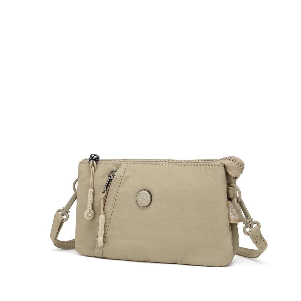 Smart Bags Mikro Poly Kumaş Uzun Askılı Kadın Cüzdanı 3343 Vizon