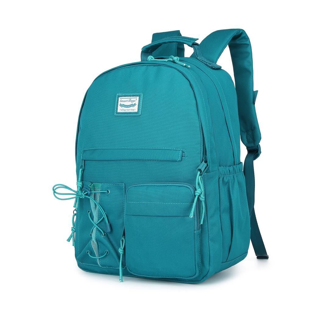 Smart Bags Sırt Çantası Okul Boyu Laptop Gözlü 3205 Petrol