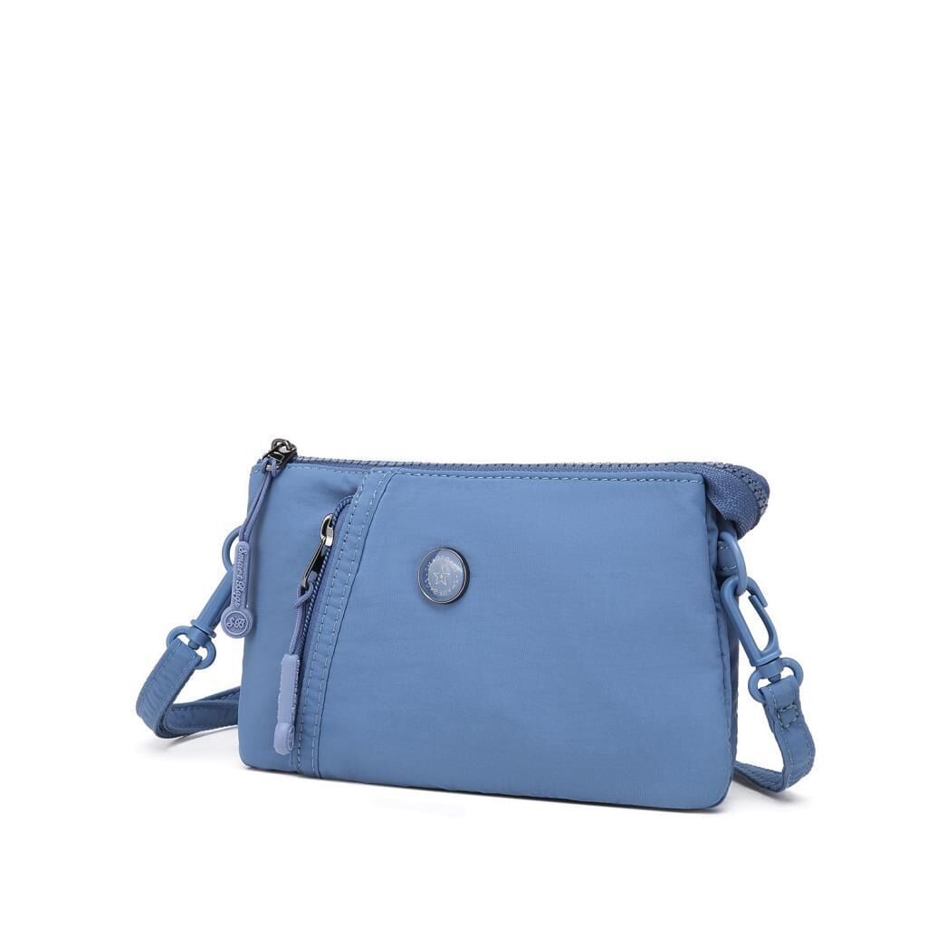 Smart Bags Mikro Poly Kumaş Uzun Askılı Kadın Cüzdanı 3343 J.Mavi