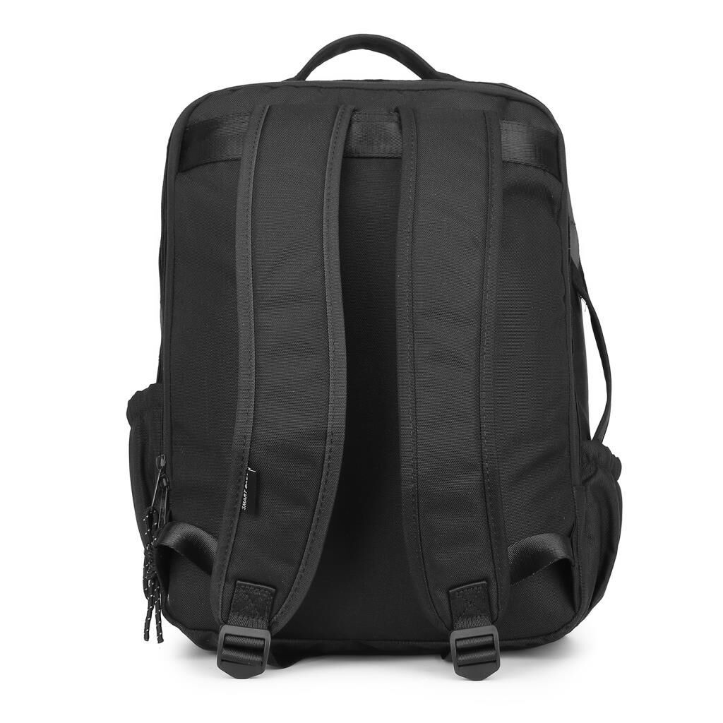 Smart Bags Sırt Çantası Okul Boyu Laptop Gözlü 3210 01 Siyah
