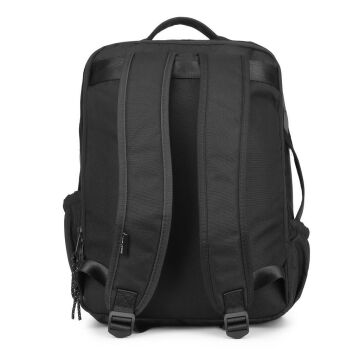 Smart Bags Sırt Çantası Okul Boyu Laptop Gözlü 3210 01 Siyah