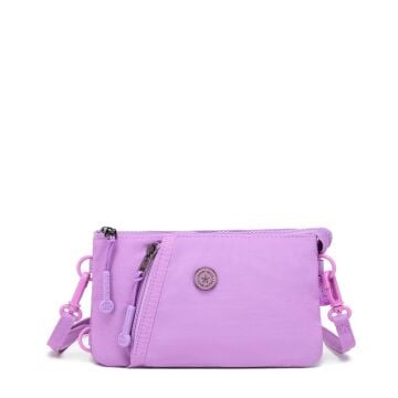 Smart Bags Mikro Poly Kumaş Uzun Askılı Kadın Cüzdanı 3343 Lila