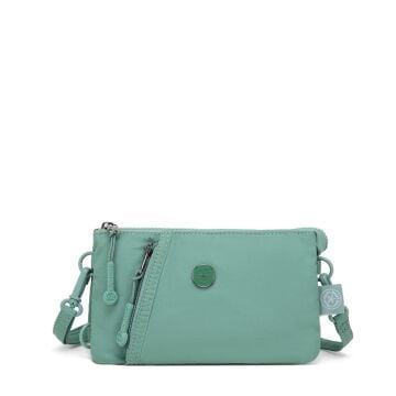 Smart Bags Mikro Poly Kumaş Uzun Askılı Kadın Cüzdanı 3343 Mint