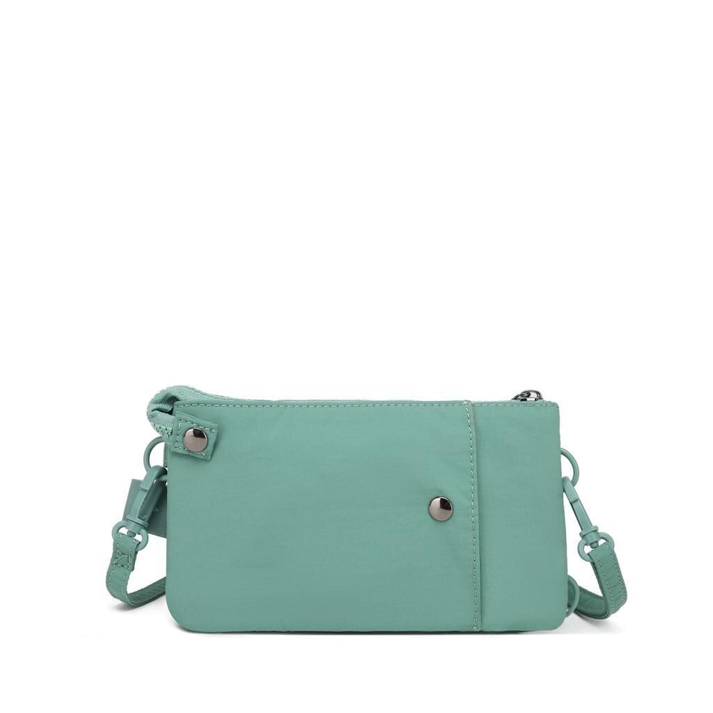 Smart Bags Mikro Poly Kumaş Uzun Askılı Kadın Cüzdanı 3343 Mint