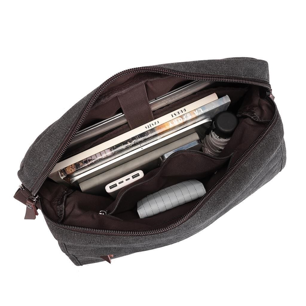 Askılı Postacı Tipi Dosya Çantası Kanvas Kumaş C Active 1321