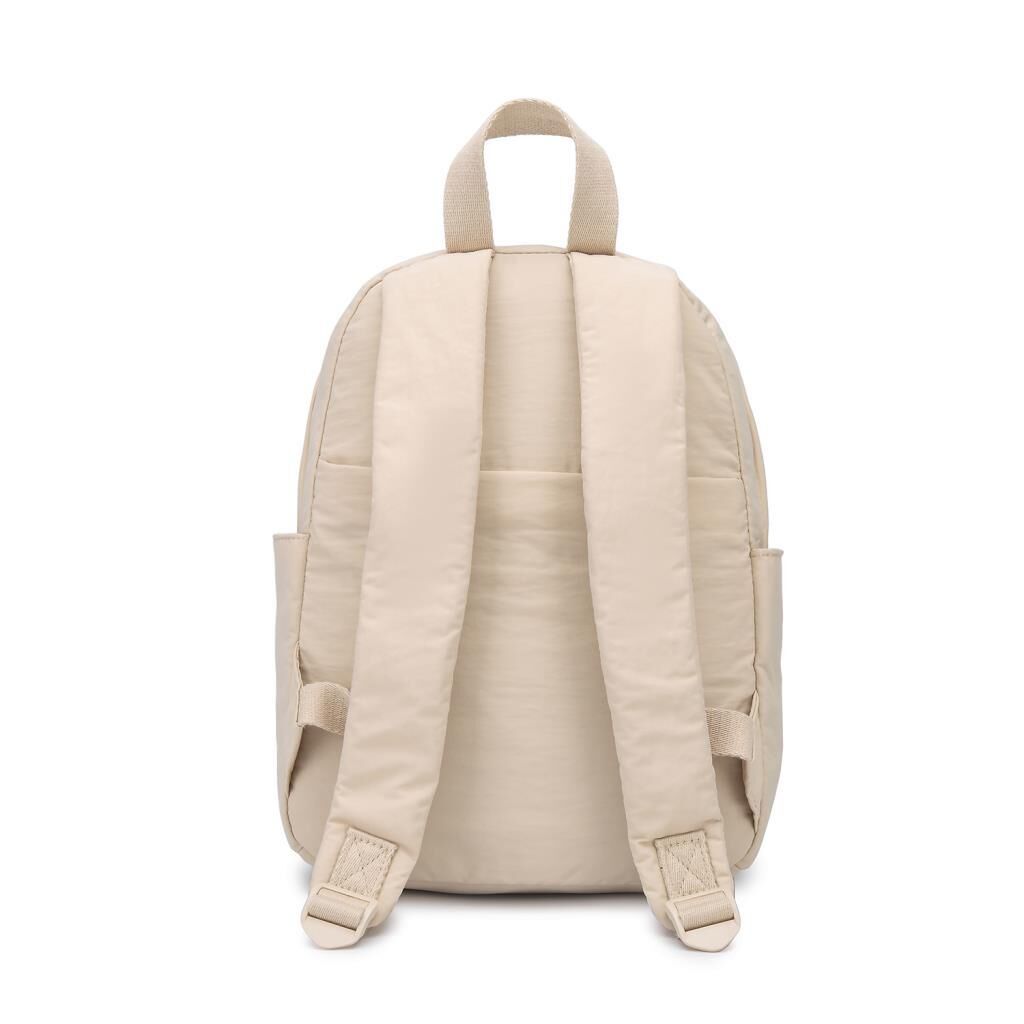 Smart Bags Mikro Poly Kumaş Kadın Sırt Çantası 3344 Bej