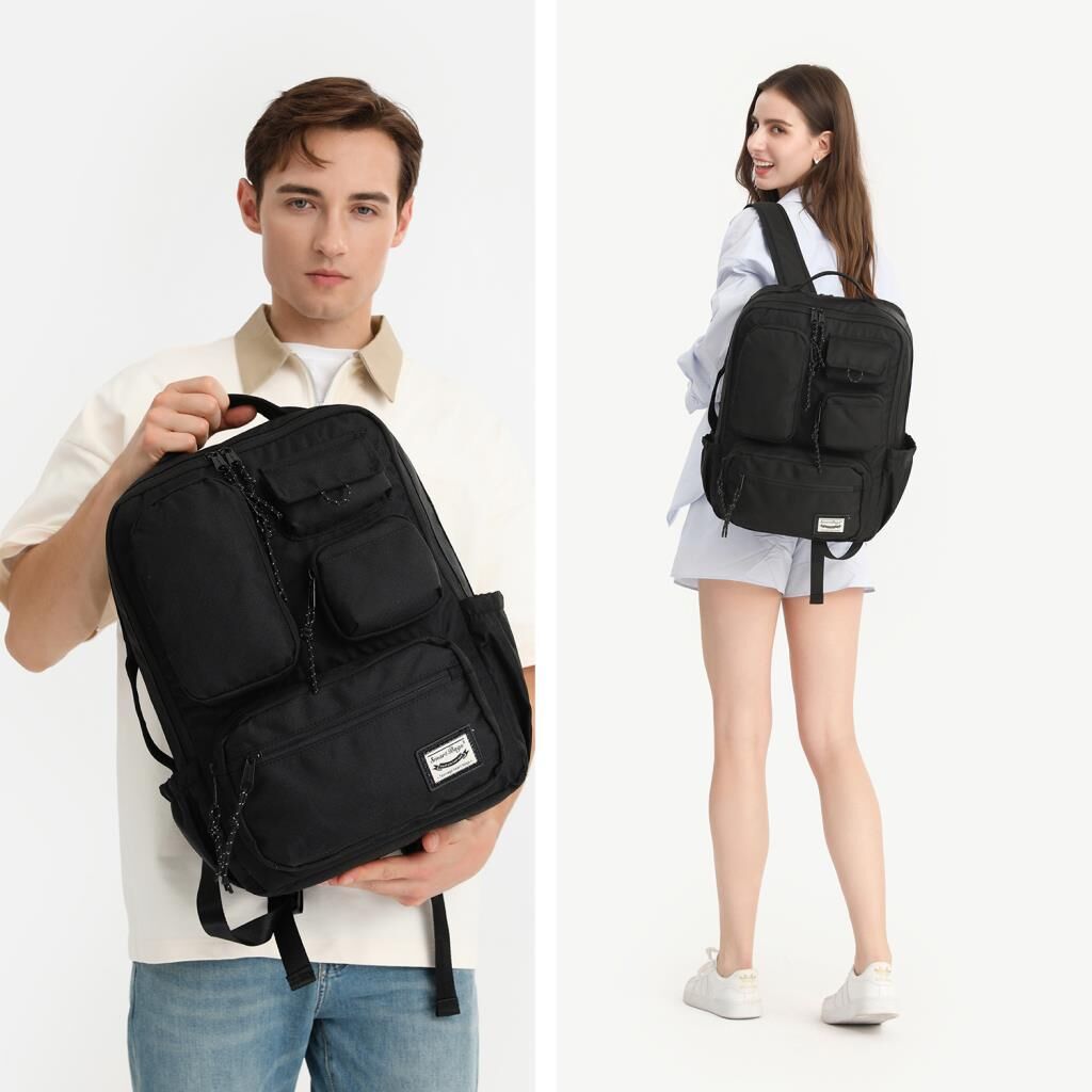 Smart Bags Sırt Çantası Okul Boyu Laptop Gözlü 3210 J.Mavi