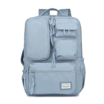 Smart Bags Sırt Çantası Okul Boyu Laptop Gözlü 3210 Buz Mavi