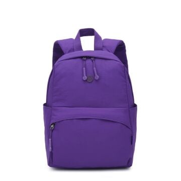 Smart Bags Mikro Poly Kumaş Kadın Sırt Çantası 3344 Mor