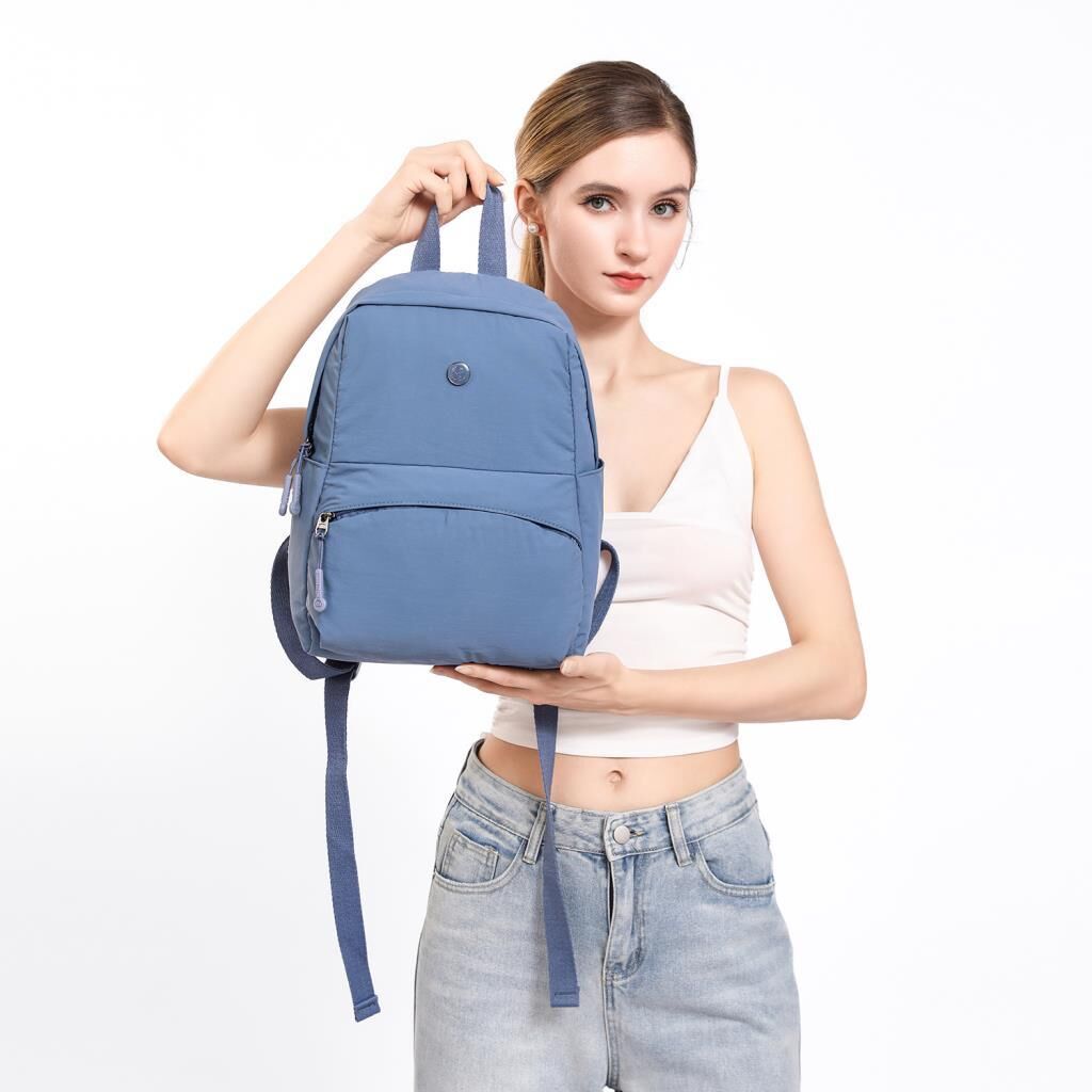 Smart Bags Mikro Poly Kumaş Kadın Sırt Çantası 3344 Mor