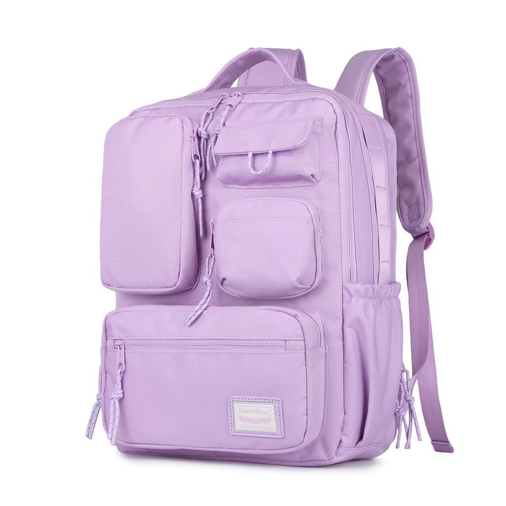Smart Bags Sırt Çantası Okul Boyu Laptop Gözlü 3210 Lila