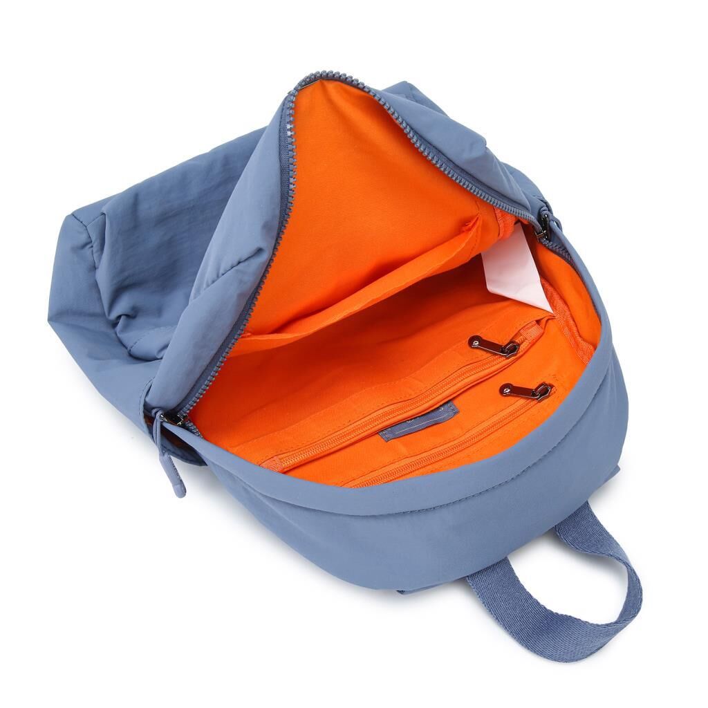 Smart Bags Mikro Poly Kumaş Kadın Sırt Çantası 3344 Mavi