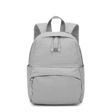 Smart Bags Mikro Poly Kumaş Kadın Sırt Çantası 3344 Gri