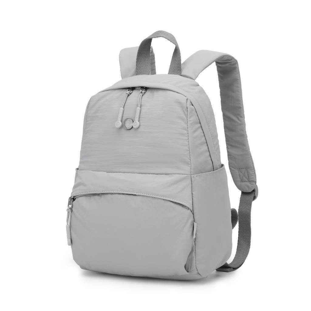 Smart Bags Mikro Poly Kumaş Kadın Sırt Çantası 3344 Gri