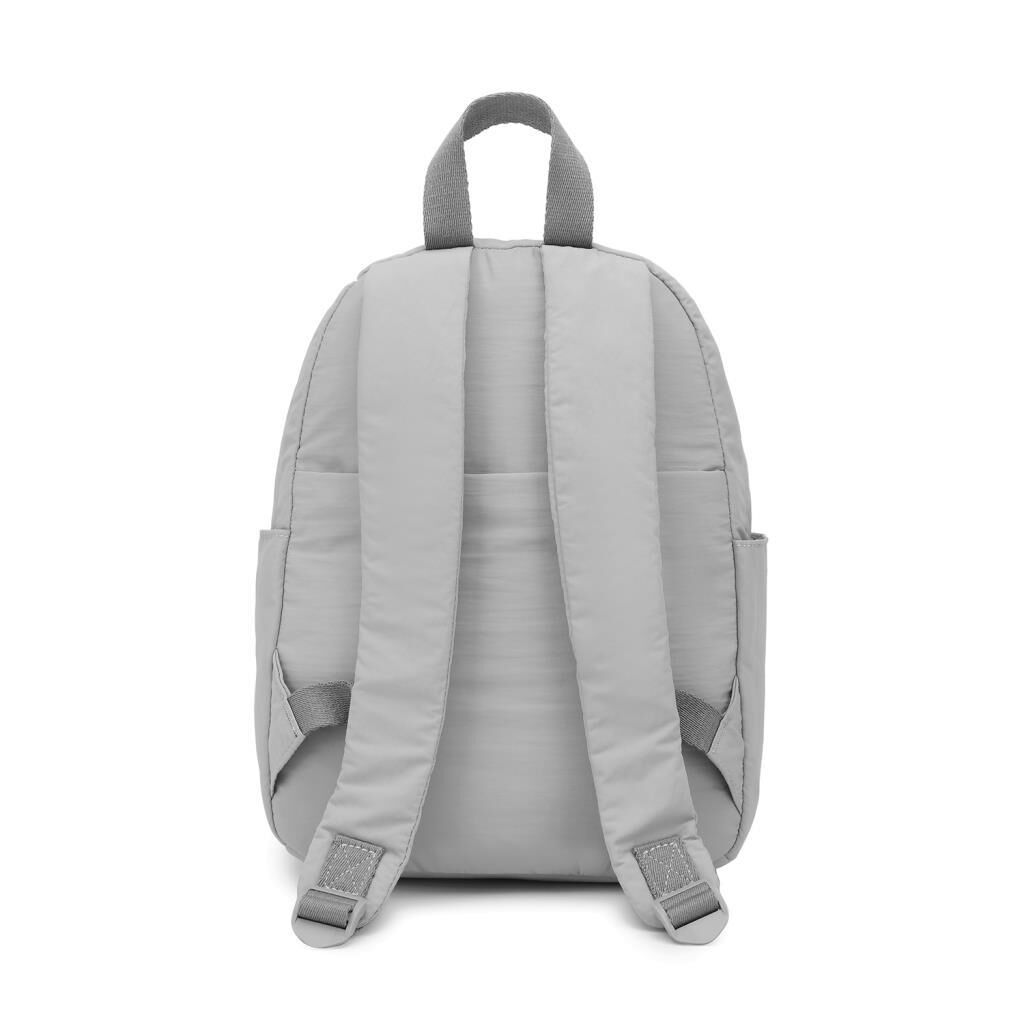 Smart Bags Mikro Poly Kumaş Kadın Sırt Çantası 3344 Gri