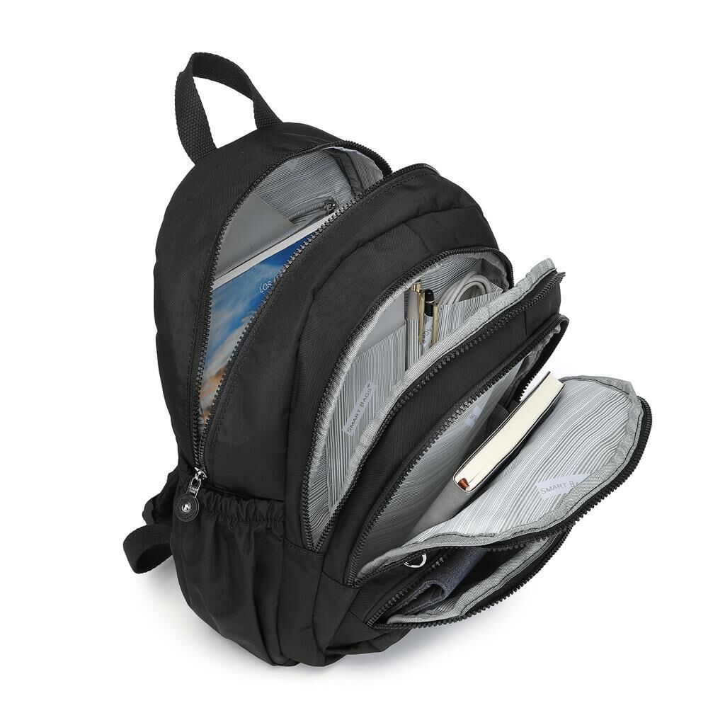 Orta Boy Kadın Sırt Çantası Smart Bags Krinkıl Kumaş 3223