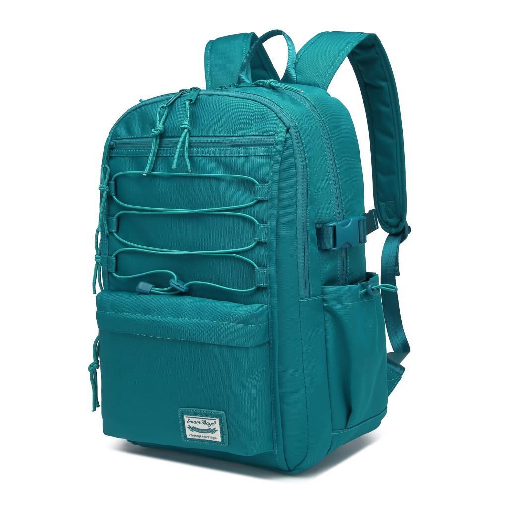 Smart Bags Sırt Çantası Okul Boyu Laptop Gözlü 3156 Petrol