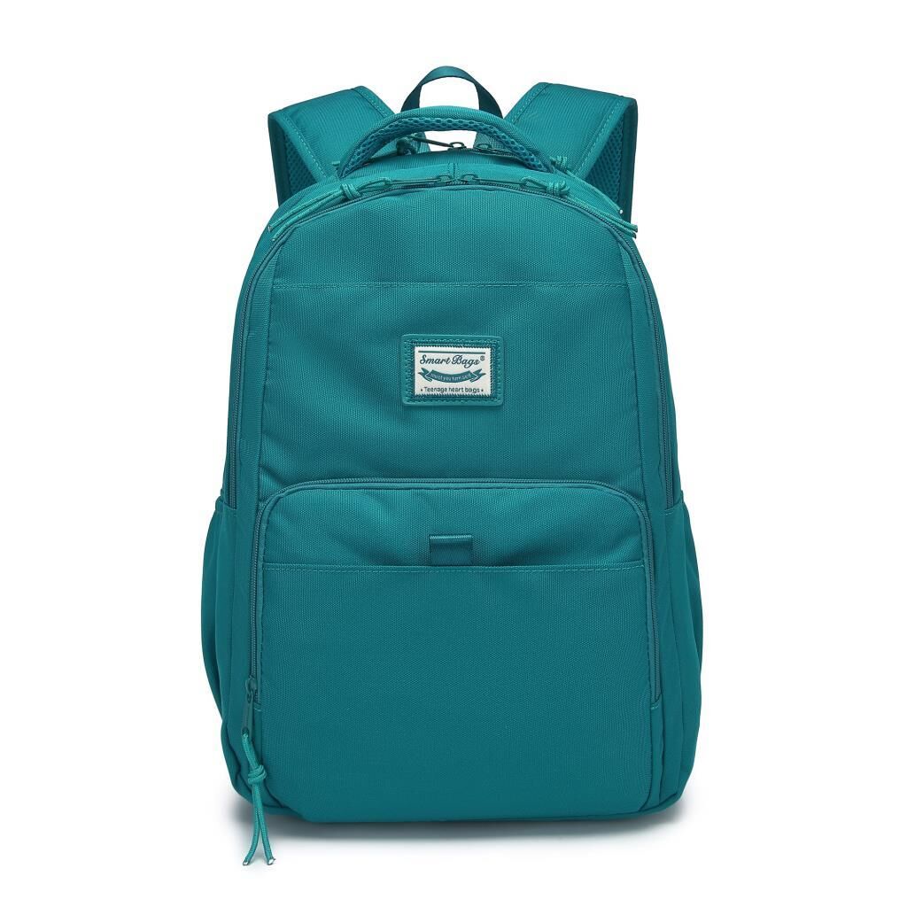 Smart Bags Sırt Çantası Okul Boyu Laptop Gözlü 3159 Petrol