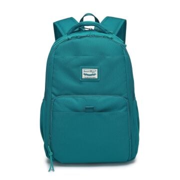 Smart Bags Sırt Çantası Okul Boyu Laptop Gözlü 3159 Petrol