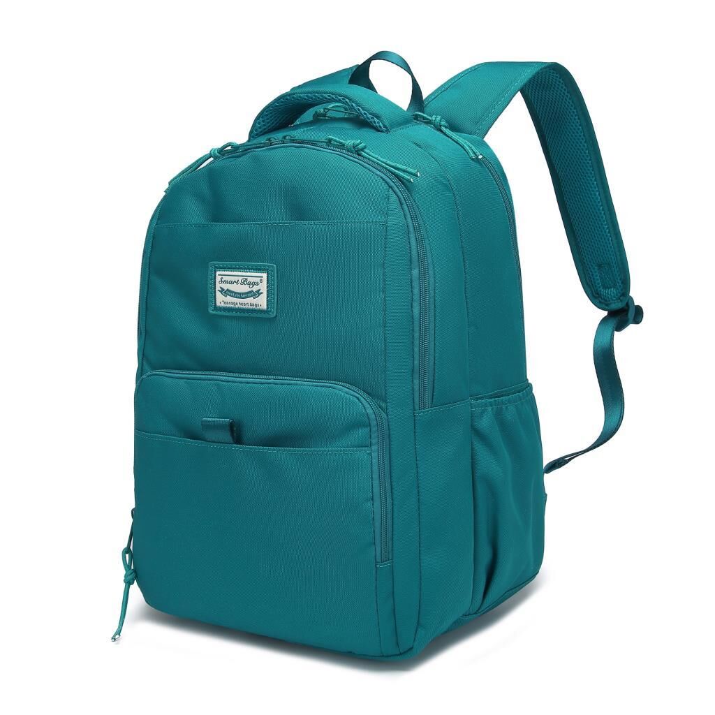 Smart Bags Sırt Çantası Okul Boyu Laptop Gözlü 3159 Petrol