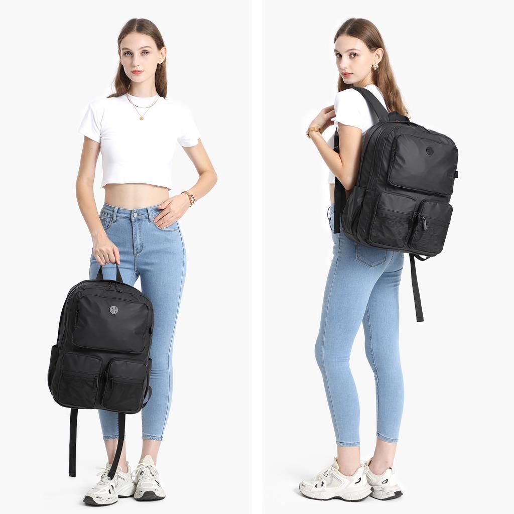 Gumi Kumaş Smart Bags Uniseks Büyük Boy Sırt Çantası 8761