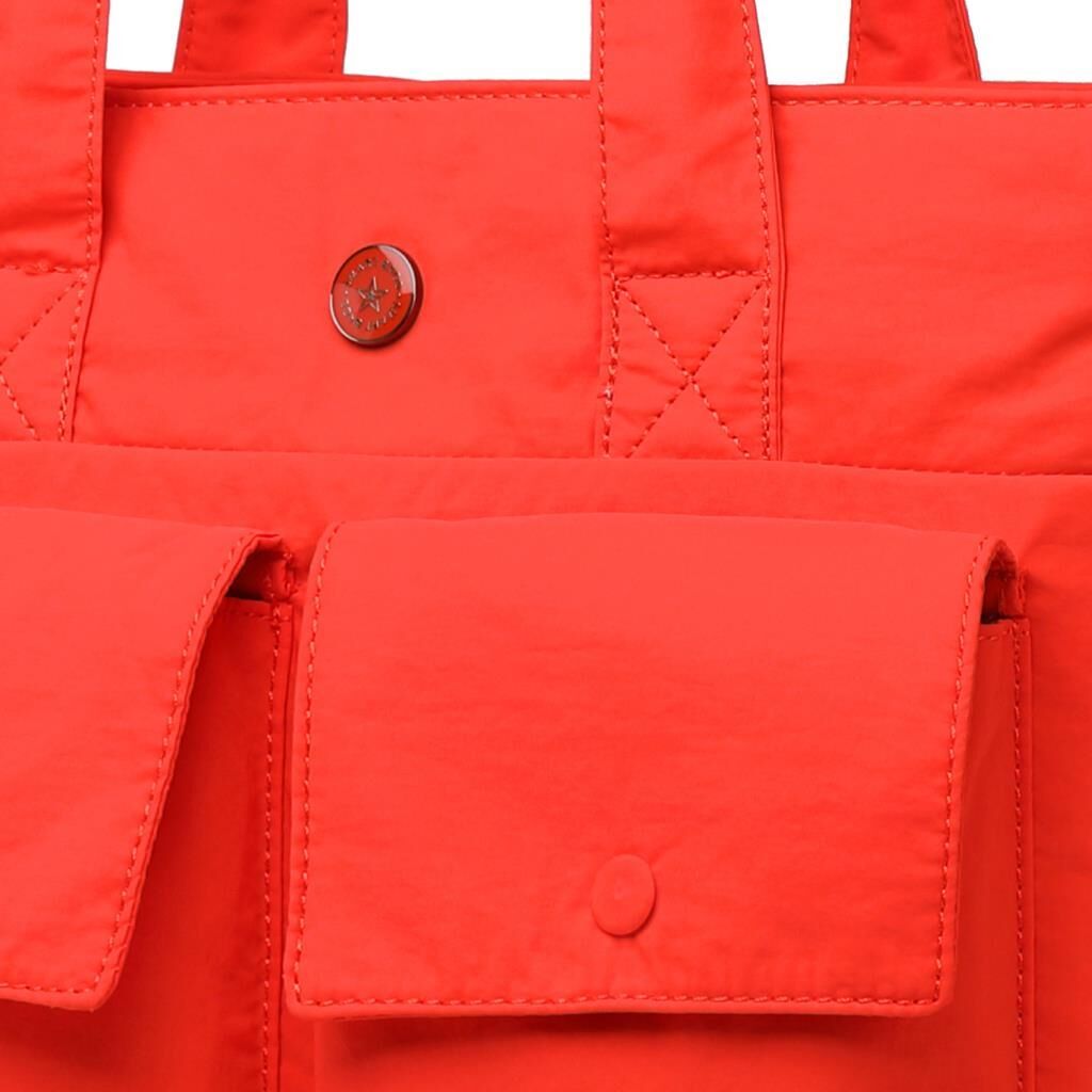 Smart Bags Mikro Poly Kumaş Büyük Boy Kadın Omuz Çantası 3345 Orange