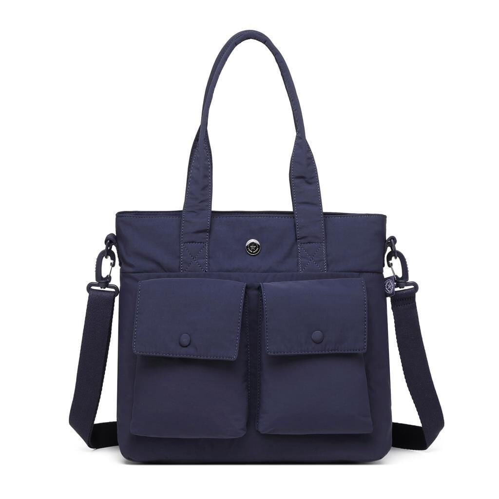 Smart Bags Mikro Poly Kumaş Büyük Boy Kadın Omuz Çantası 3345 Laci