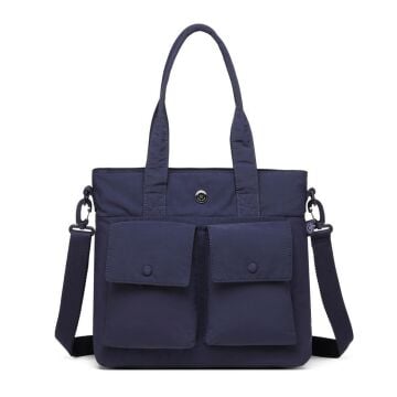 Smart Bags Mikro Poly Kumaş Büyük Boy Kadın Omuz Çantası 3345 Laci