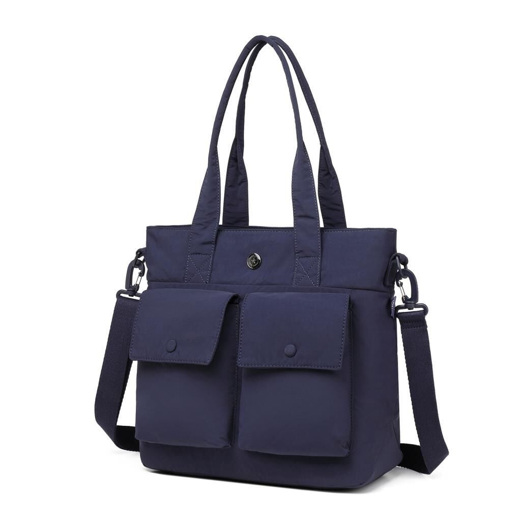 Smart Bags Mikro Poly Kumaş Büyük Boy Kadın Omuz Çantası 3345 Laci