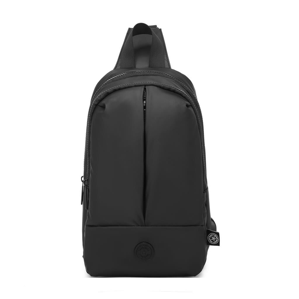 Gumi Kumaş Smart Bags Uniseks Bodybag Omuz Çantası 8655 01 Siyah