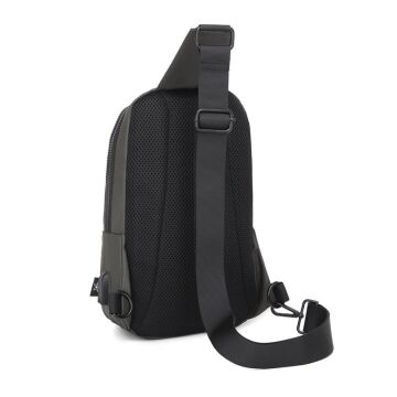Gumi Kumaş Smart Bags Uniseks Bodybag Omuz Çantası 8655 29 Koyu Yeşil
