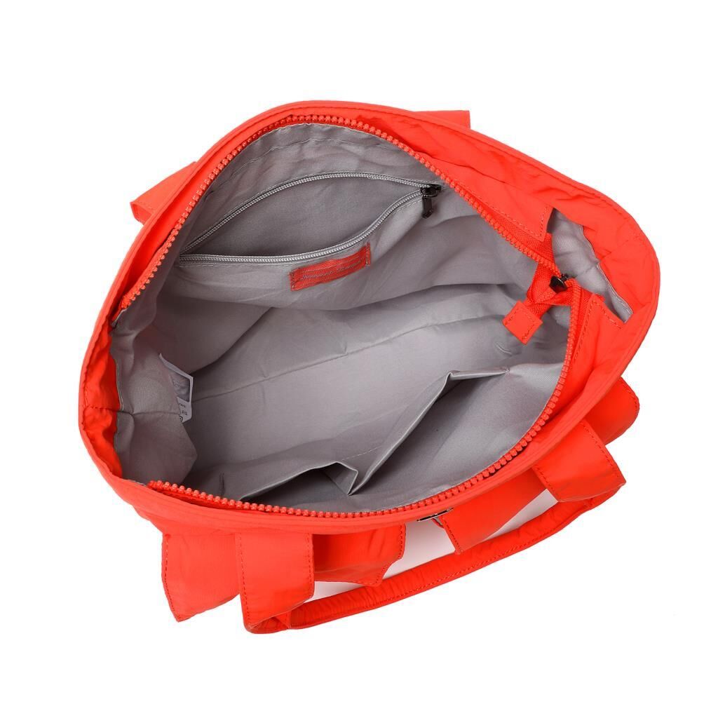 Smart Bags Mikro Poly Kumaş Büyük Boy Kadın Omuz Çantası 3345 Lila