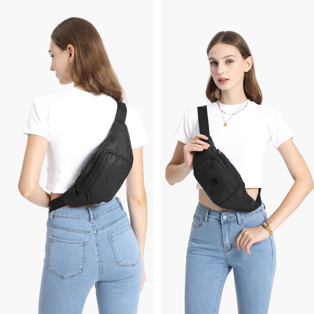 Gumi Kumaş Smart Bags Uniseks Bodybag Bel Çantası 8762 29 Koyu Yeşil