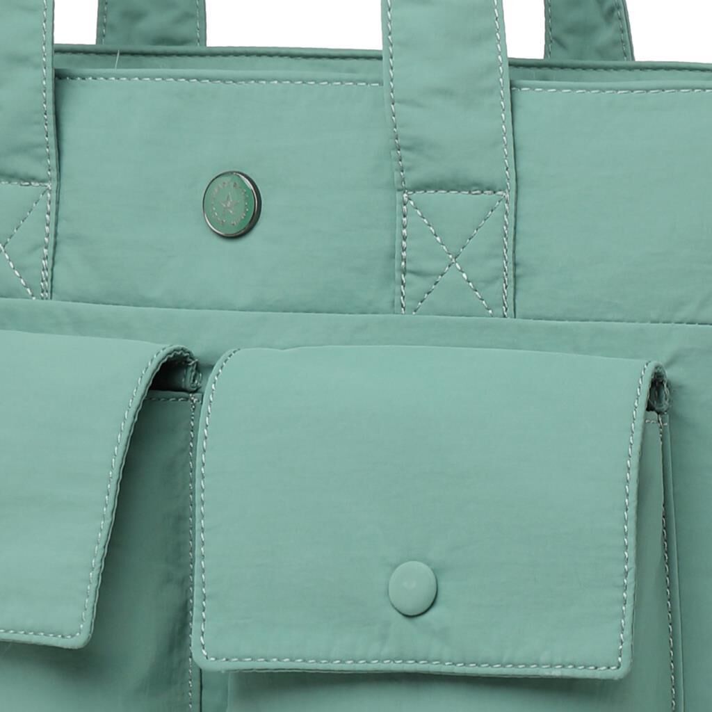 Smart Bags Mikro Poly Kumaş Büyük Boy Kadın Omuz Çantası 3345 Mint