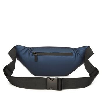 Gumi Kumaş Smart Bags Uniseks Bodybag Bel Çantası 8762 Lacivert