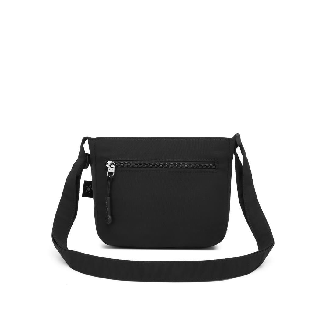 Smart Bags Mikro Poly Kumaş Postacı Kadın Çantası 3340 Siyah