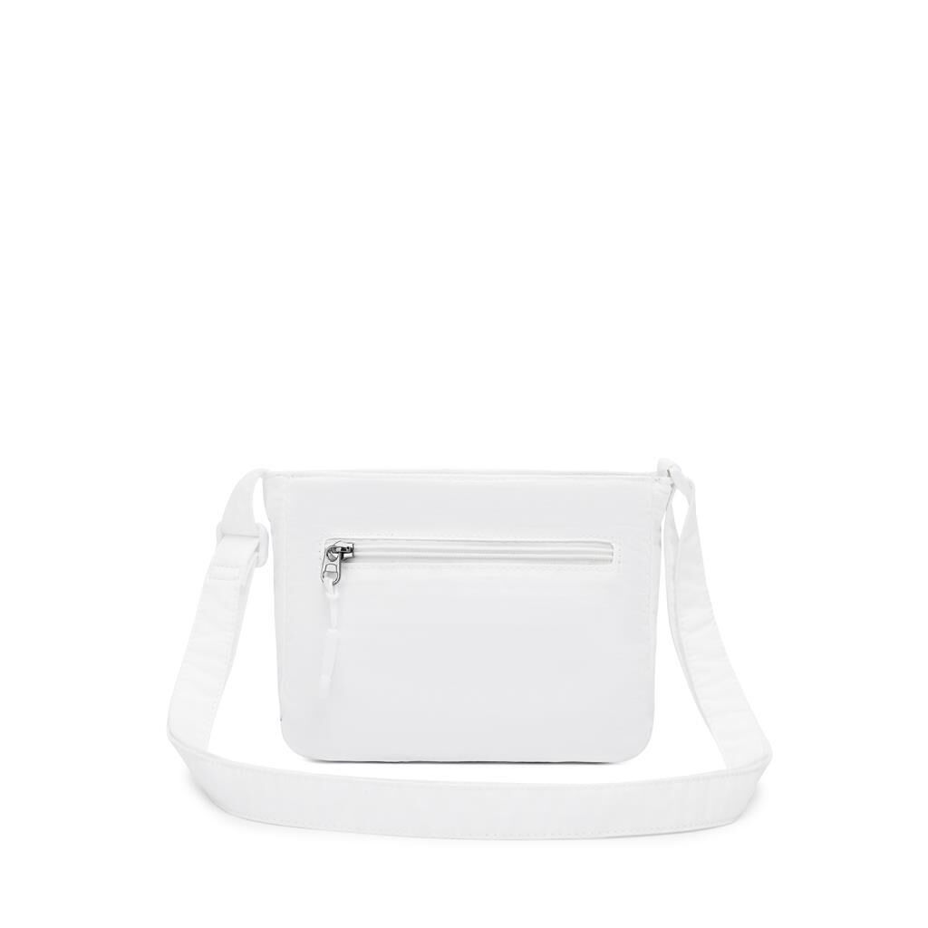 Smart Bags Mikro Poly Kumaş Postacı Kadın Çantası 3340 Beyaz