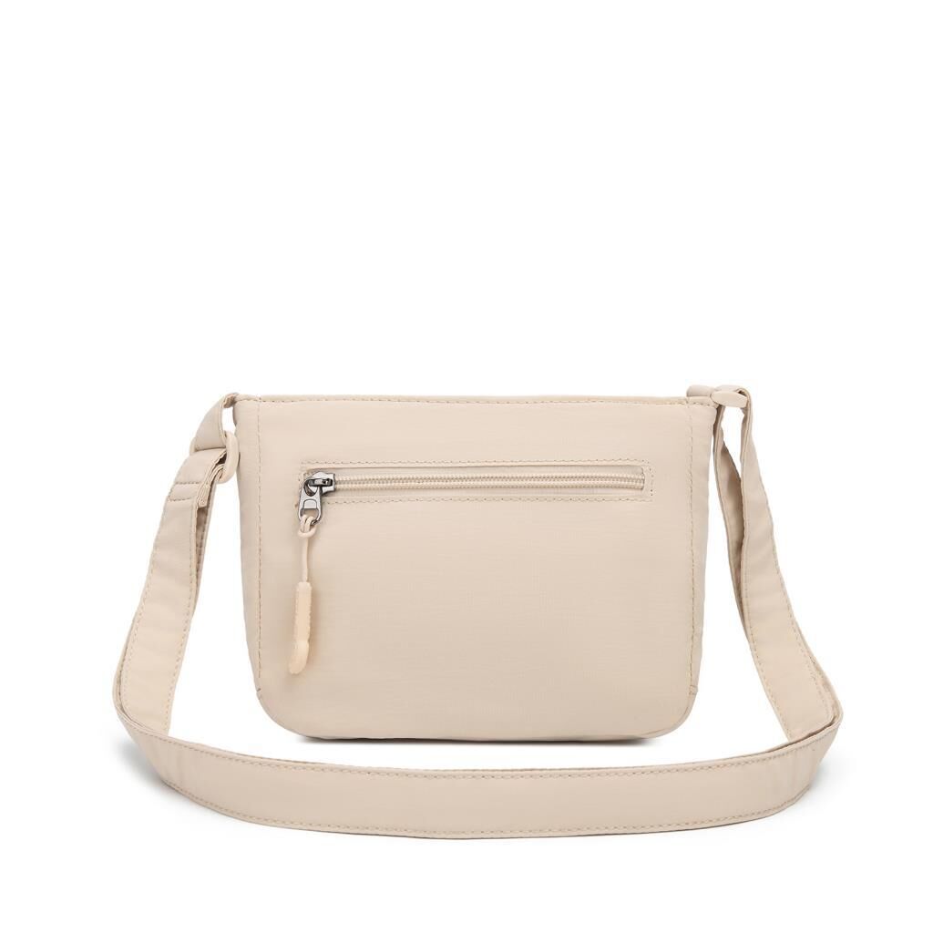 Smart Bags Mikro Poly Kumaş Postacı Kadın Çantası 3340 Bej