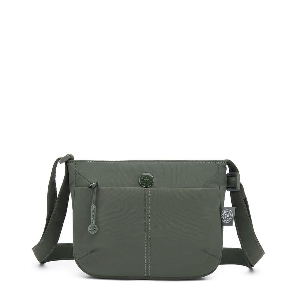 Smart Bags Mikro Poly Kumaş Postacı Kadın Çantası 3340 Haki