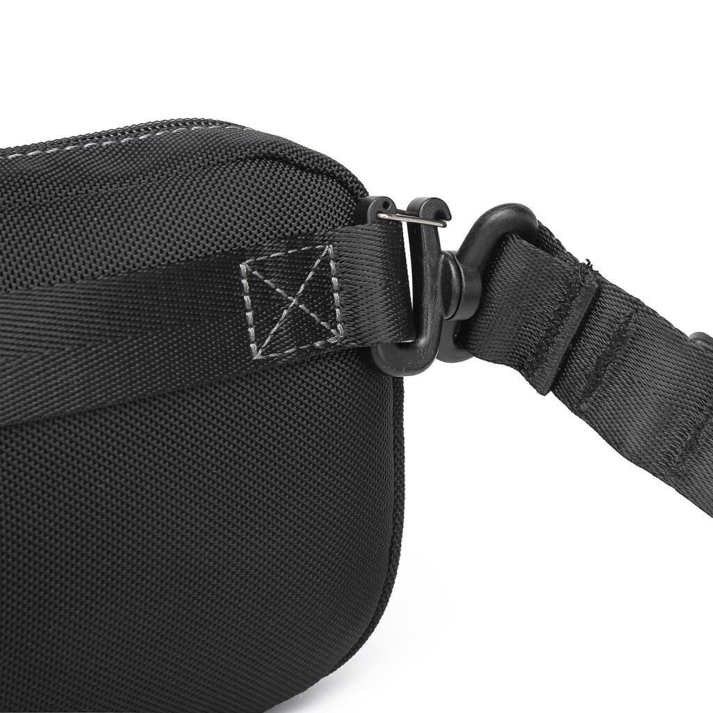 C-Active Erkek Askılı Bodybag Bel Çantası Oxford Kumaş 8739 Gri