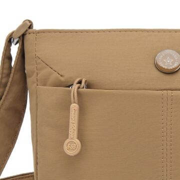 Smart Bags Mikro Poly Kumaş Postacı Kadın Çantası 3340 A.Kahve