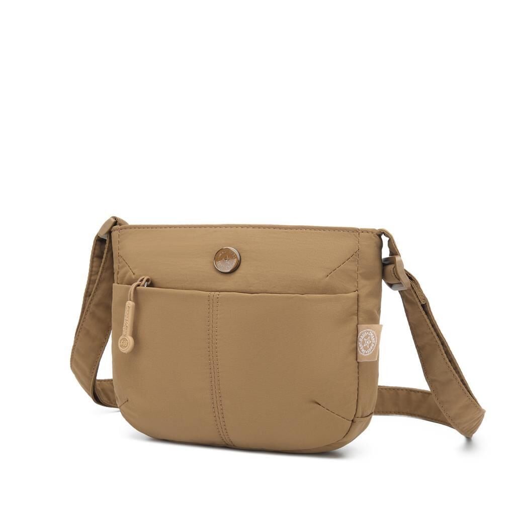 Smart Bags Mikro Poly Kumaş Postacı Kadın Çantası 3340 A.Kahve
