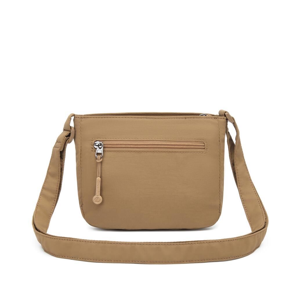 Smart Bags Mikro Poly Kumaş Postacı Kadın Çantası 3340 A.Kahve