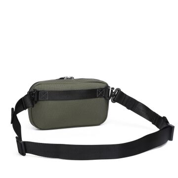 C-Active Erkek Askılı Bodybag Bel Çantası Oxford Kumaş 8739 Haki