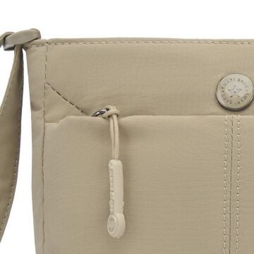 Smart Bags Mikro Poly Kumaş Postacı Kadın Çantası 3340 Vizon