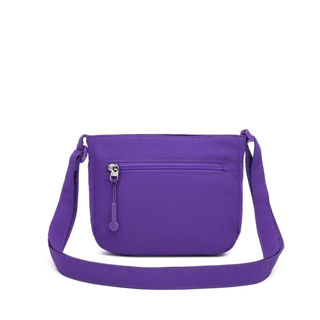 Smart Bags Mikro Poly Kumaş Postacı Kadın Çantası 3340 Mor