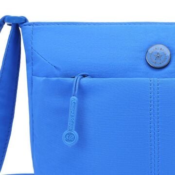 Smart Bags Mikro Poly Kumaş Postacı Kadın Çantası 3340 Mavi
