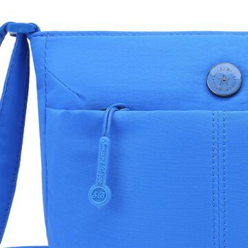 Smart Bags Mikro Poly Kumaş Postacı Kadın Çantası 3340 Mavi